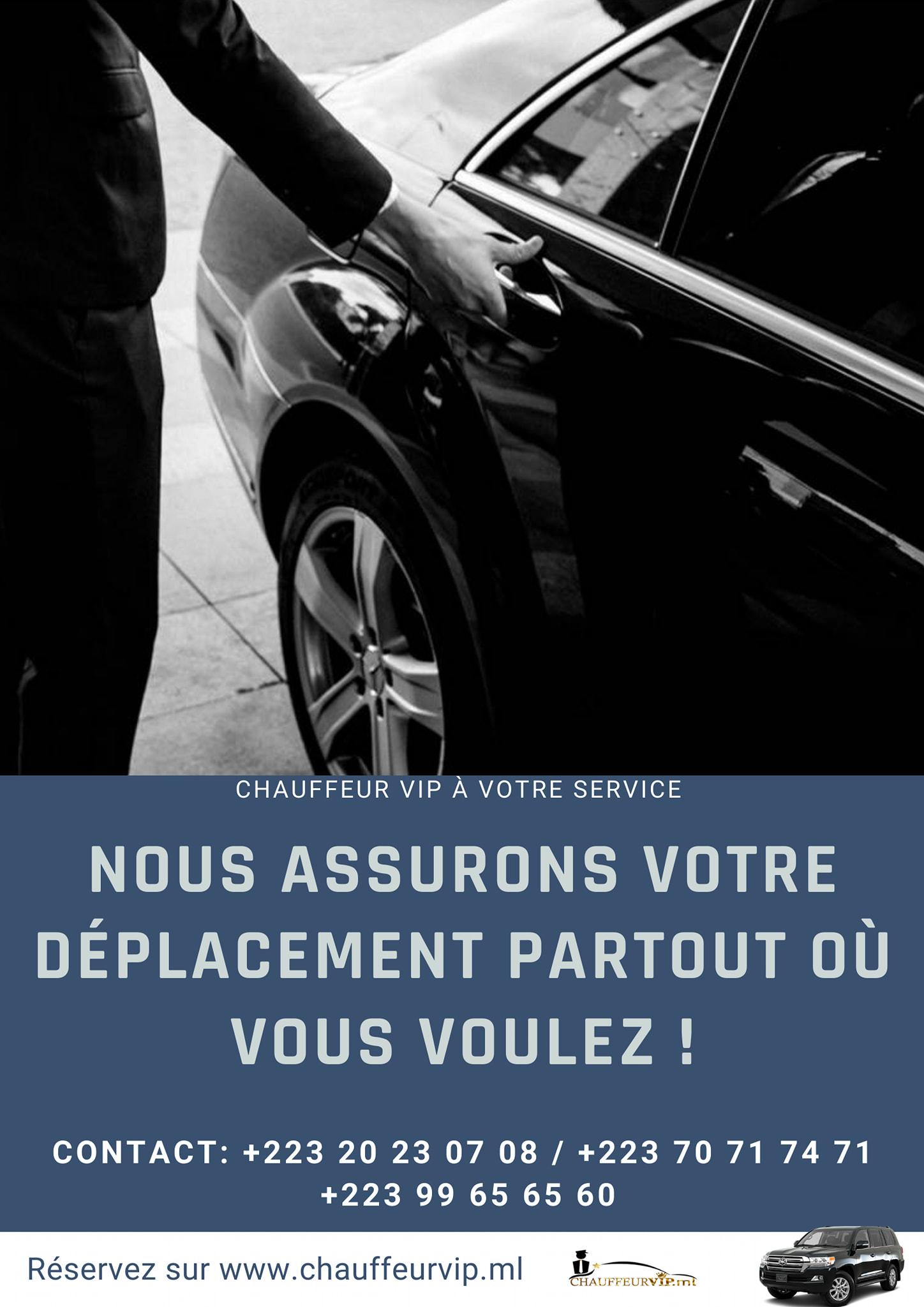 Chauffeur VIP Mali